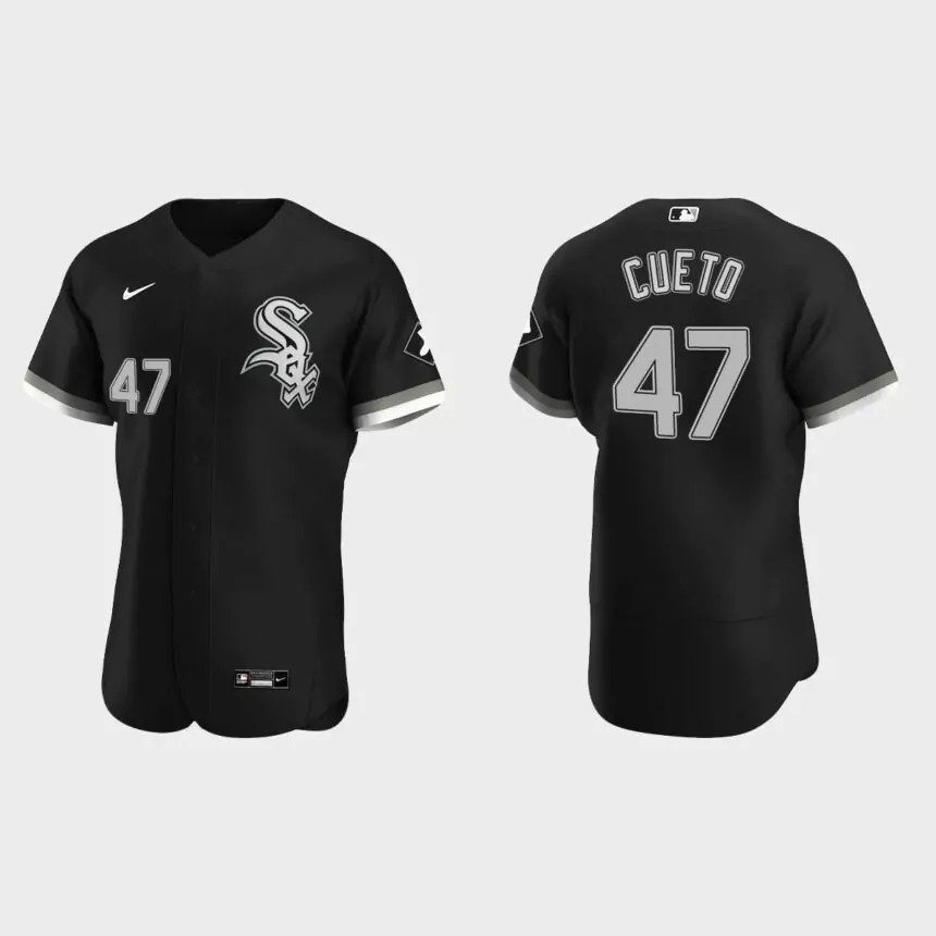 Johnny Cueto Chicago White Sox Authentic Alternate Jersey – Black
