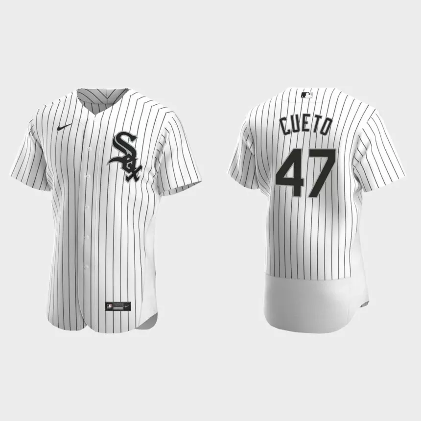 Johnny Cueto Chicago White Sox Authentic Home Jersey – White