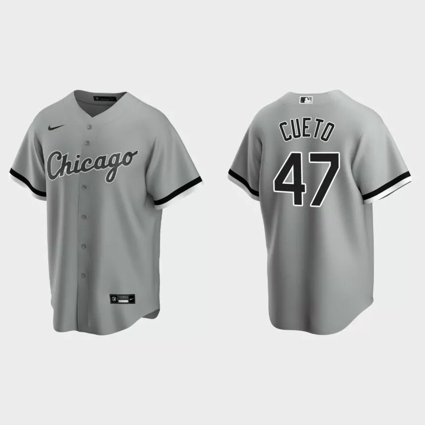 Johnny Cueto Chicago White Sox Replica Jersey – Gray