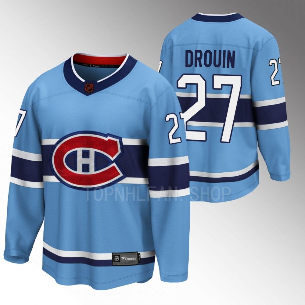 Jonathan Drouin Montreal Canadiens Jersey Special Edition 2.0 Blue 2022 Breakaway Player