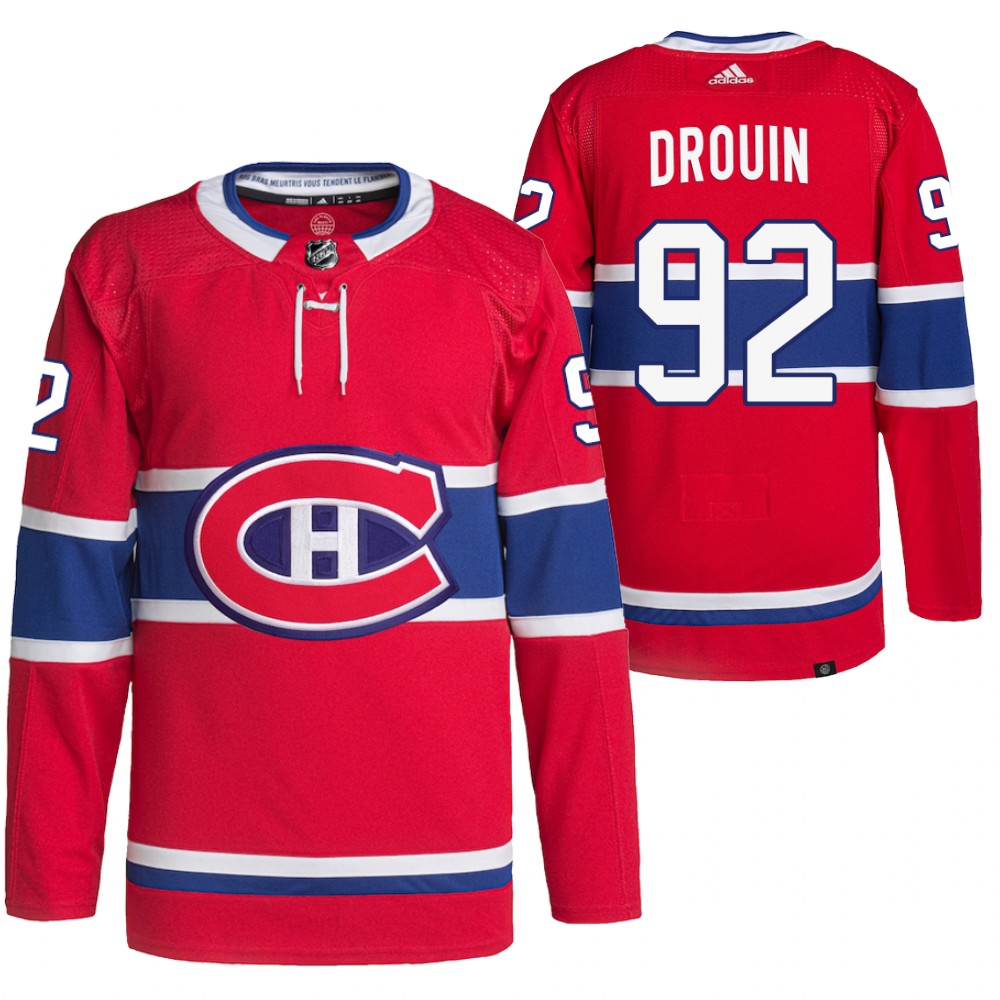 Jonathan Drouin Montreal Canadiens Red Home Primegreen Authentic Pro Jersey