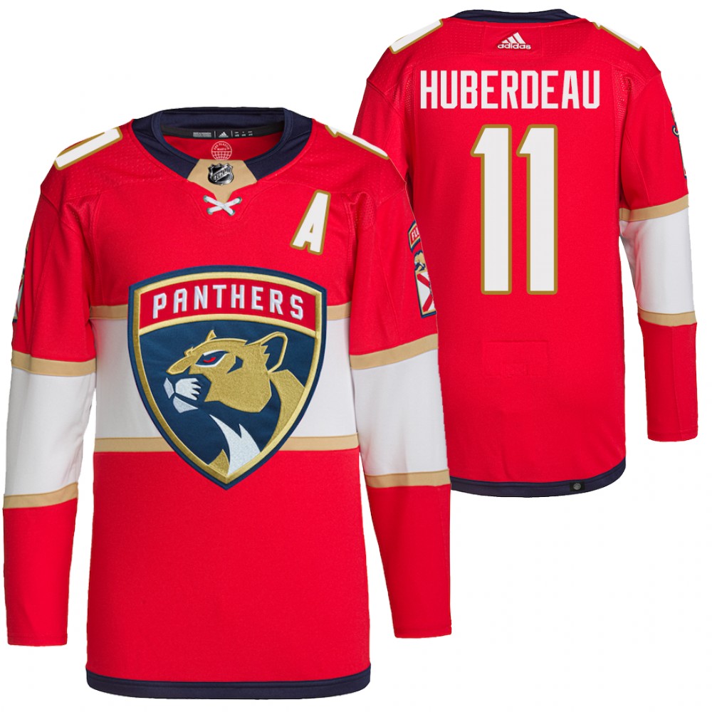 Jonathan Huberdeau Florida Panthers Red Home Primegreen Authentic Pro Jersey