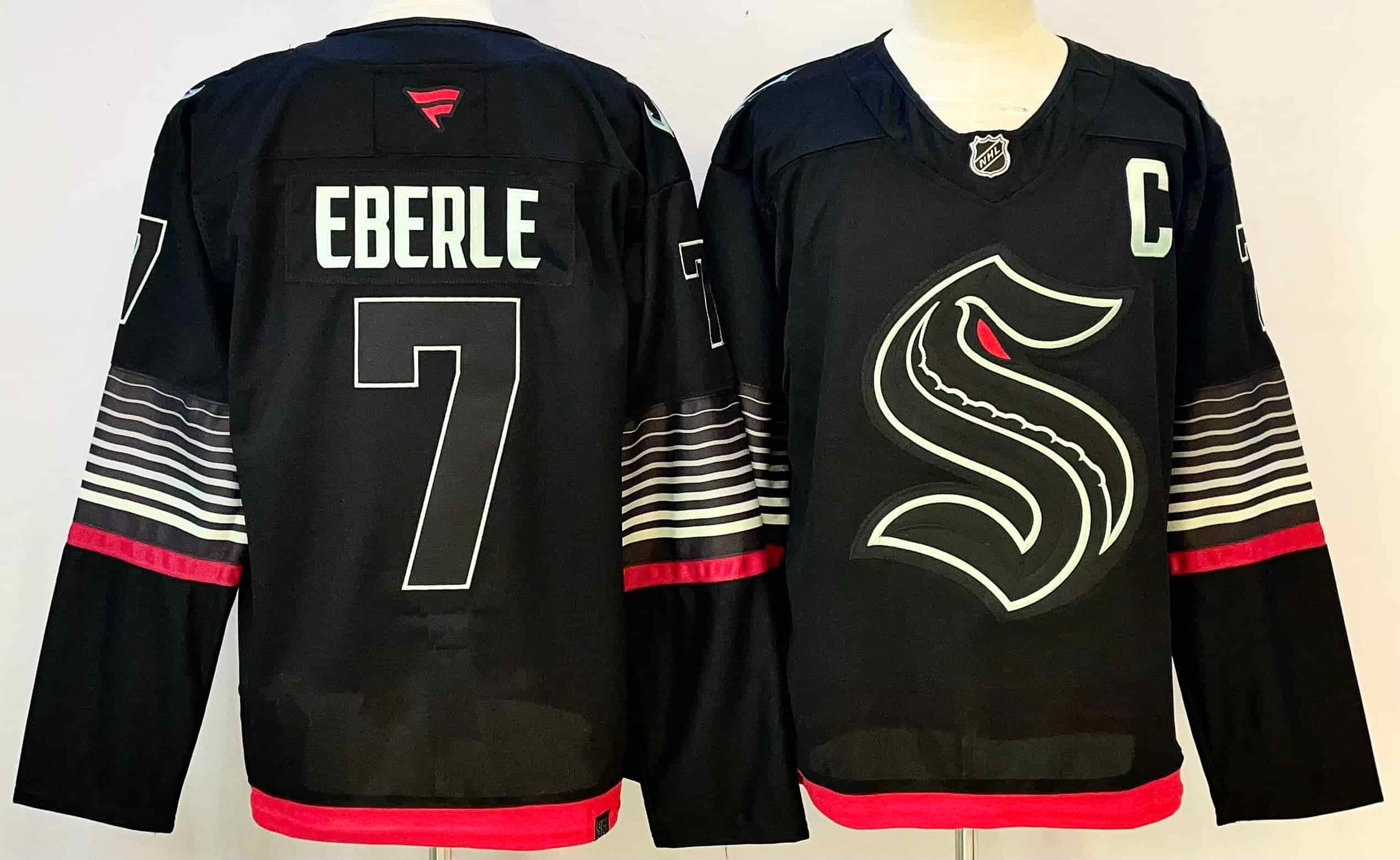 Jordan Eberle Seattle Kraken Fanatics Home Breakaway Player Jersey