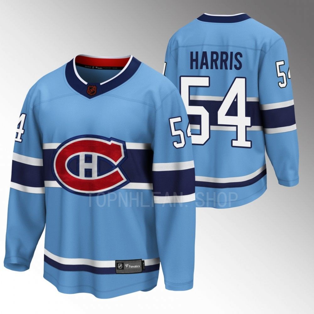 Jordan Harris Montreal Canadiens Jersey Special Edition 2.0 Blue 2022 Breakaway Player