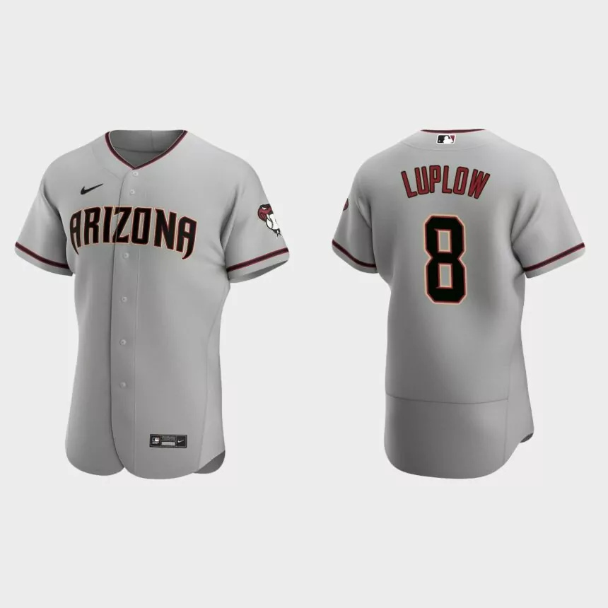 Jordan Luplow Arizona Diamondbacks Authentic Road Jersey – Gray.jpg