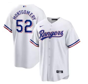 Jordan Montgomery Texas Rangers Nike Home Replica Player Jersey White