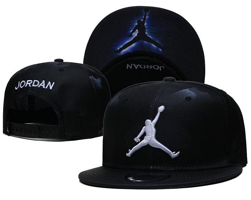 Jordan Snapback Hat Black