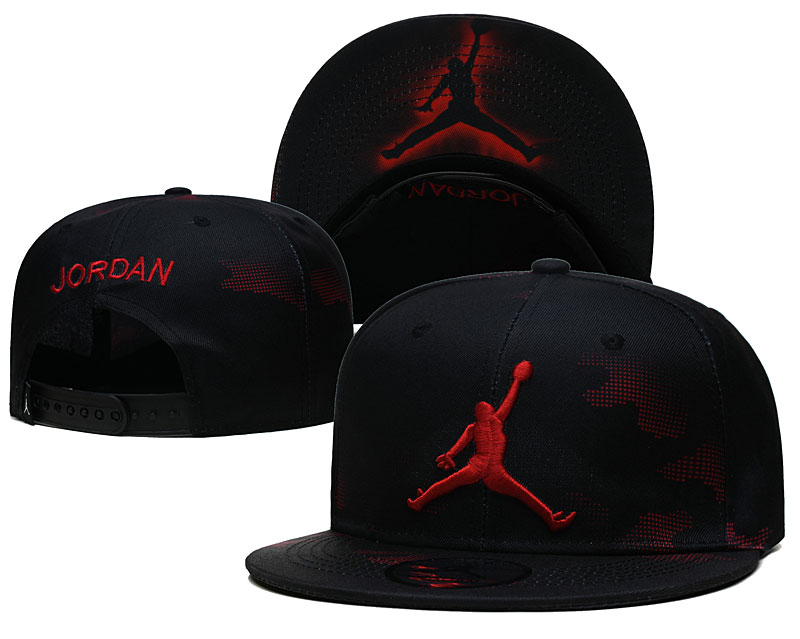 Jordan Snapback Hat Black YD