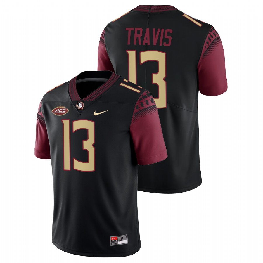 Jordan Travis Florida State Seminoles Black College Football Alternate Jersey