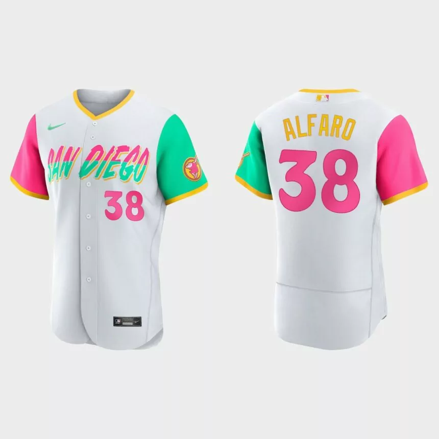 Jorge Alfaro San Diego Padres 2022 City Connect Authentic Jersey – White