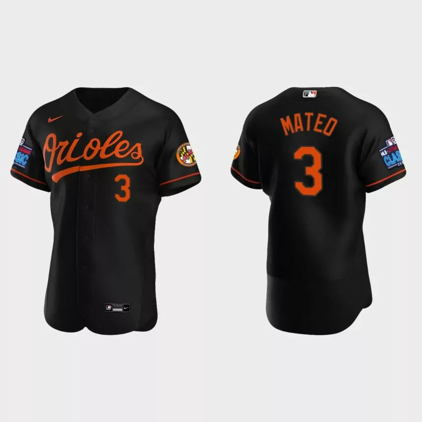 Jorge Mateo Baltimore Orioles 2022 Little League Classic Authentic Jersey – Black