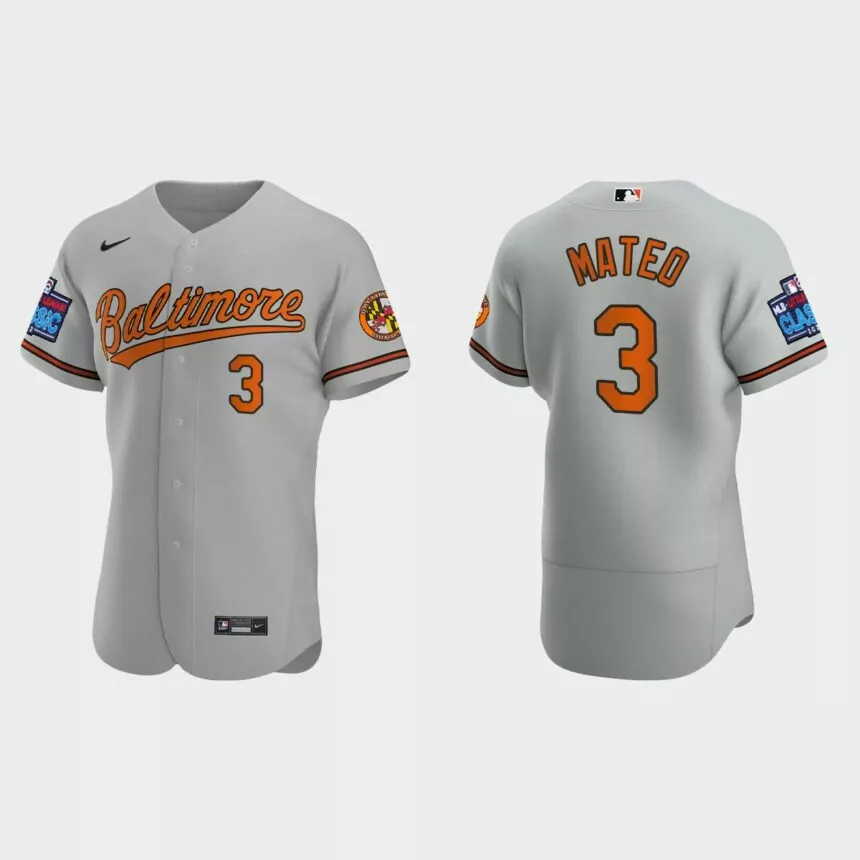 Jorge Mateo Baltimore Orioles 2022 Little League Classic Authentic Jersey – Gray