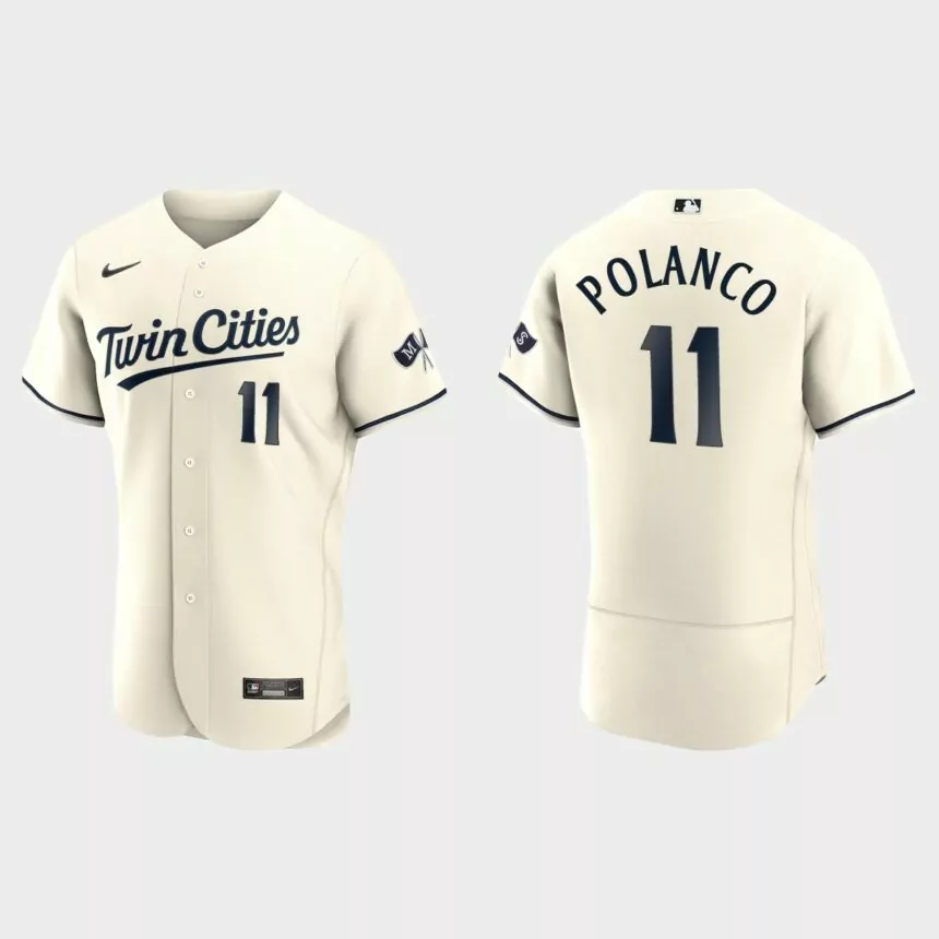 Jorge Polanco Minnesota Twins 2023 Authentic Jersey – Cream