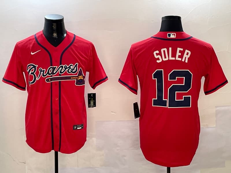 Jorge Soler Atlanta    Braves Mens    Limited Baseball Jersey