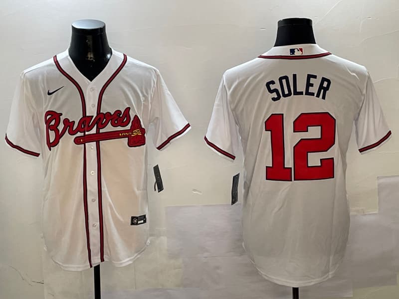 Jorge Soler Atlanta  Braves Mens    Limited Baseball Jersey