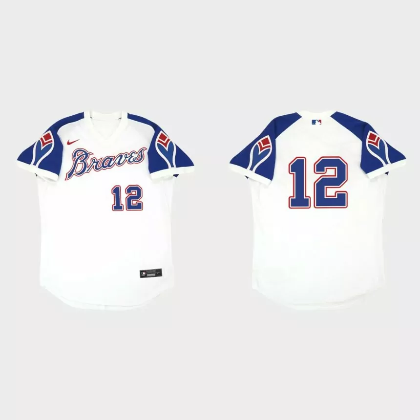 Jorge Soler Atlanta Braves Throwback Home Jersey – White