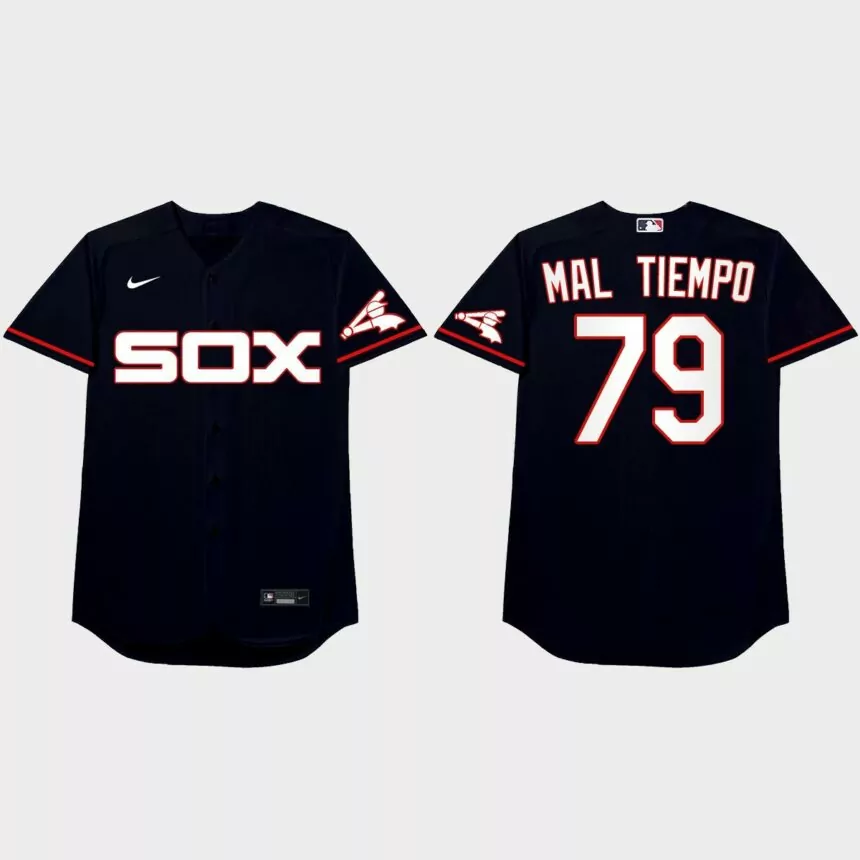 Jose Abreu 2021 Players’ Weekend Mal Tiempo Nickname Jersey – Navy
