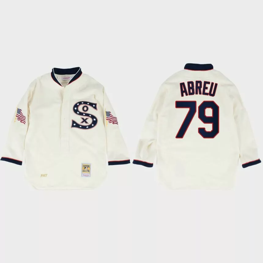 Jose Abreu Chicago White Sox 1917 Authentic Jersey – White