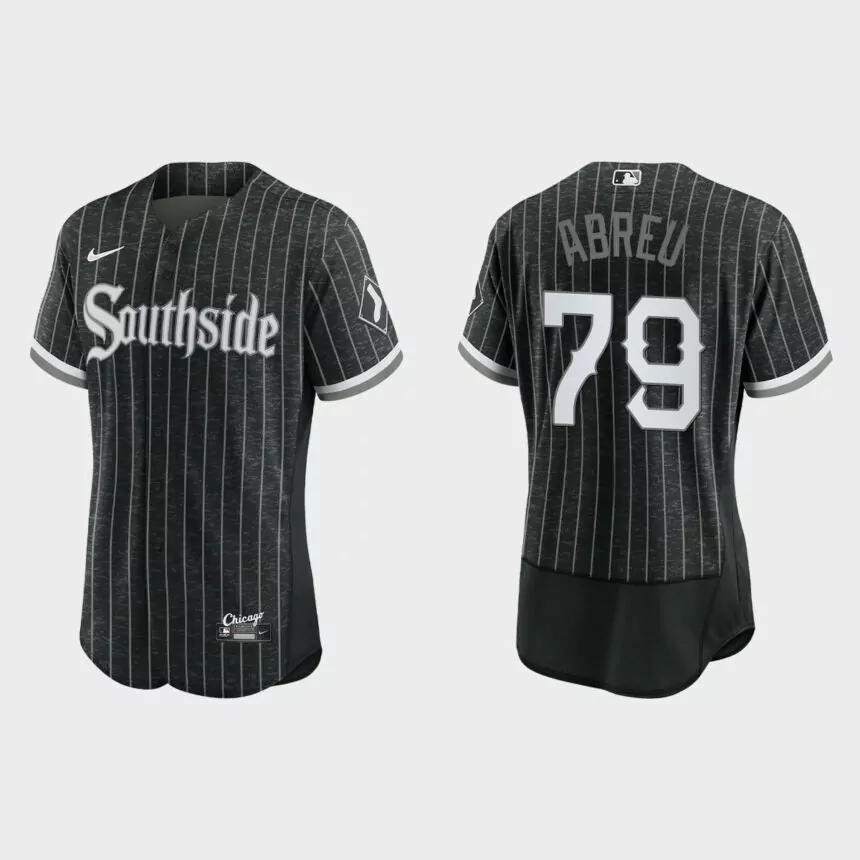 Jose Abreu Chicago White Sox 2021 City Connect Authentic Jersey – Black