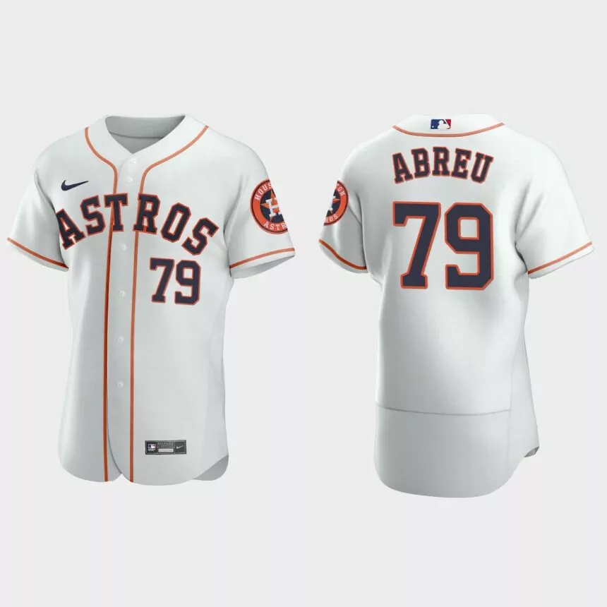 Jose Abreu Houston Astros Authentic Home Jersey – White