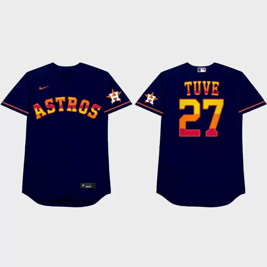 Jose Altuve 2021 Players’ Weekend Tuve Nickname Jersey – Royal