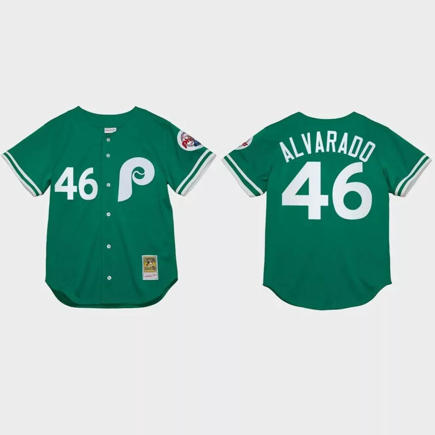 Jose Alvarado Philadelphia Phillies St. Patrick’s Day Jersey – Green