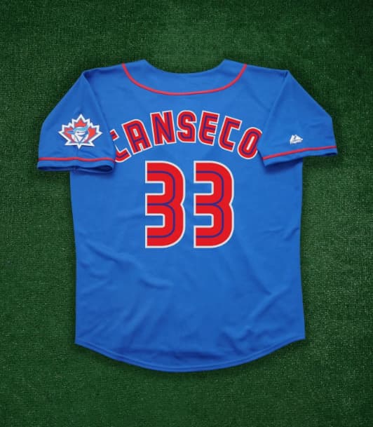 Jose Canseco 1998 Toronto Blue Jays   jersey