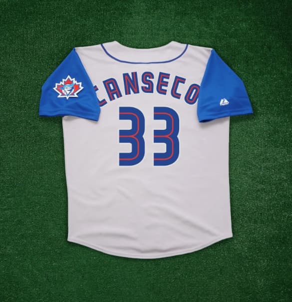 Jose Canseco 1998 Toronto Blue Jays jersey