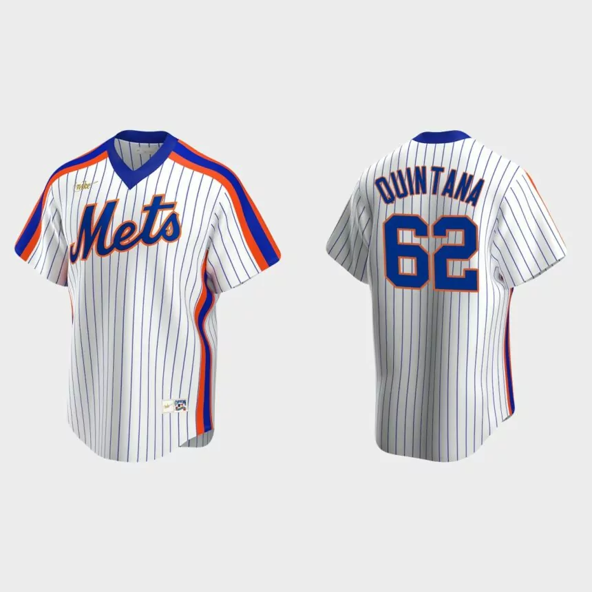 Jose Quintana New York Mets Cooperstown Collection Home Jersey – White