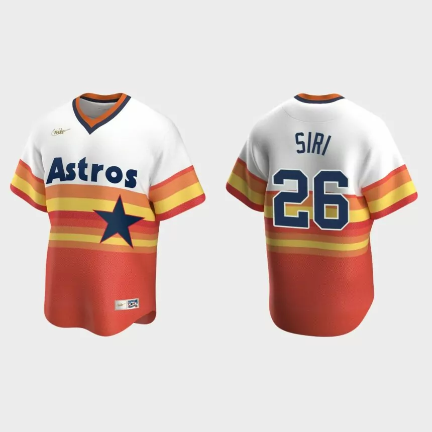 Jose Siri Houston Astros Cooperstown Collection Home Jersey – White