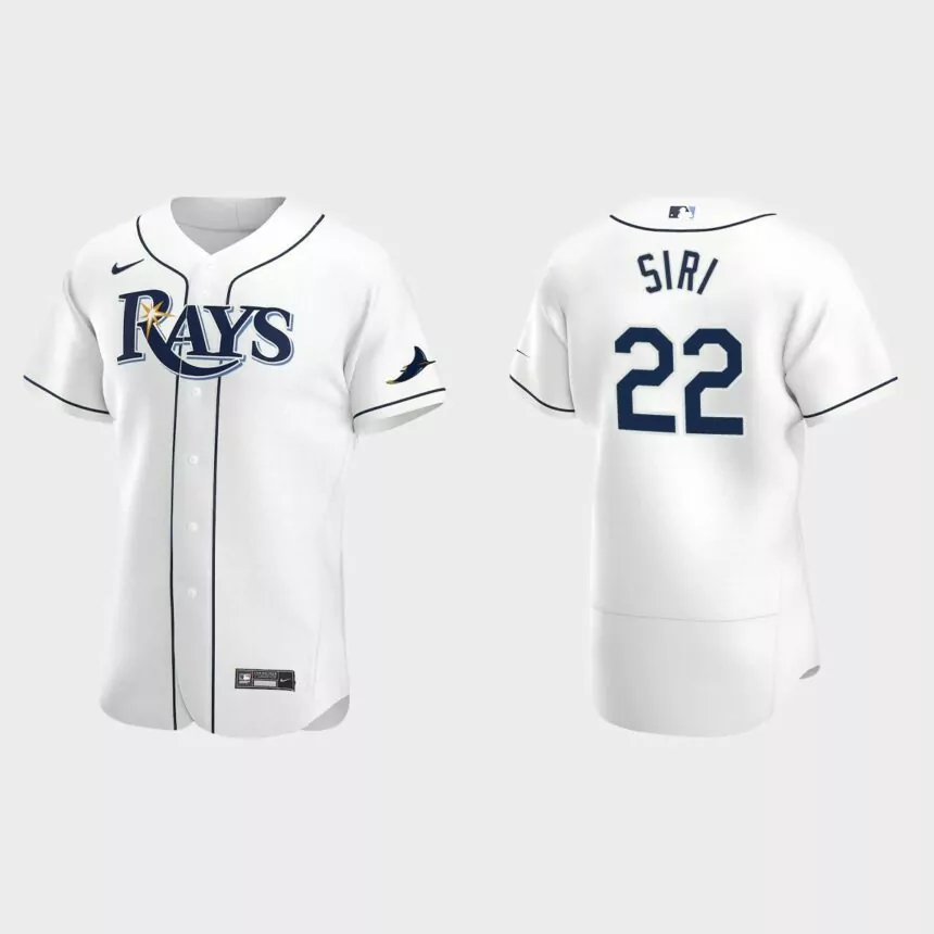 Jose Siri Tampa Bay Rays Authentic Home Jersey – White