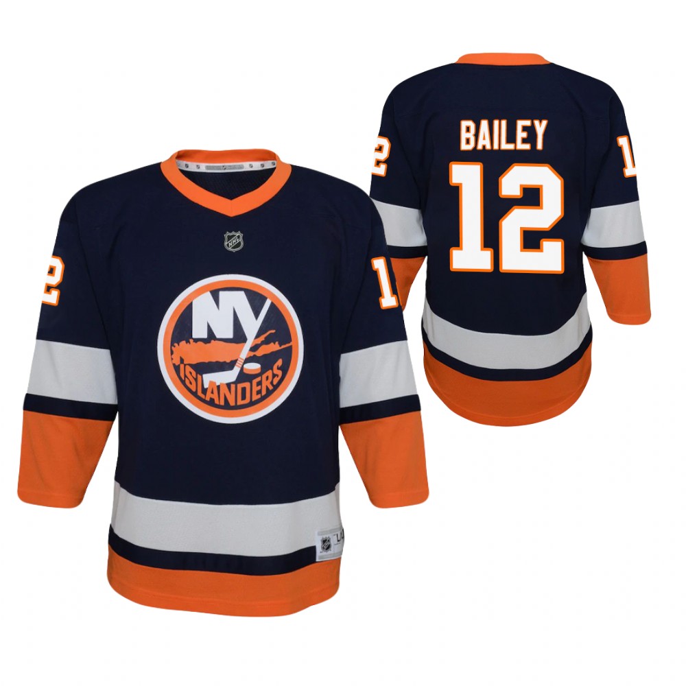 Josh Bailey New York Islanders 2021 Reverse Retro Blue Youth Jersey Special Edition
