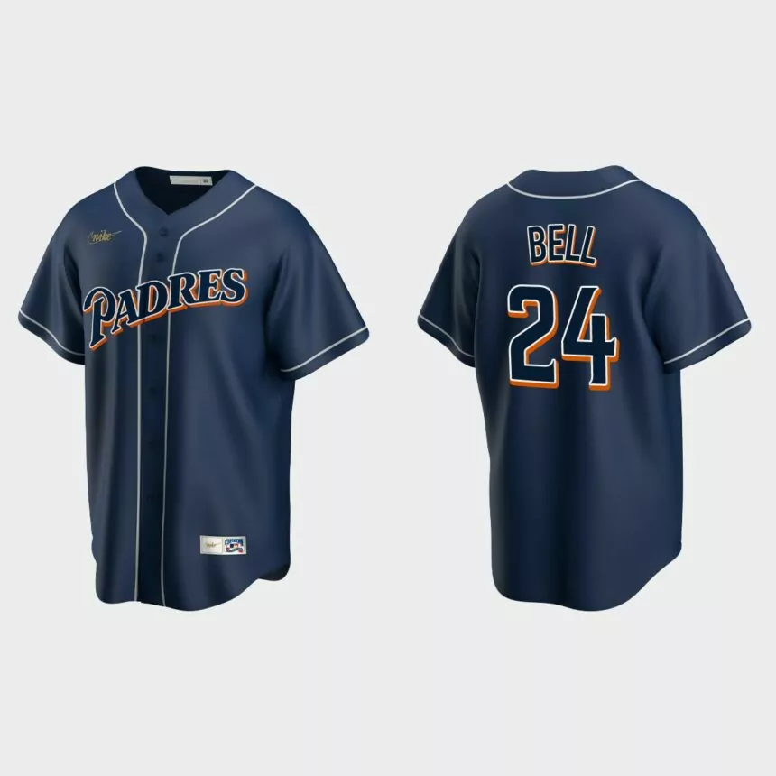 Josh Bell San Diego Padres Cooperstown Collection Jersey – Navy
