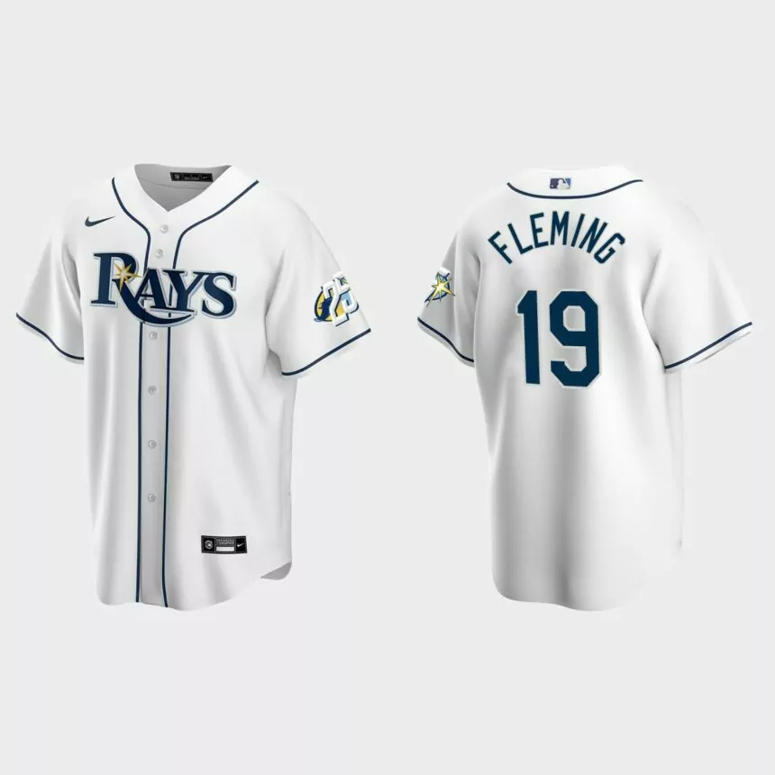 Josh Fleming Tampa Bay Rays 25th Anniversary Replica Jersey – White