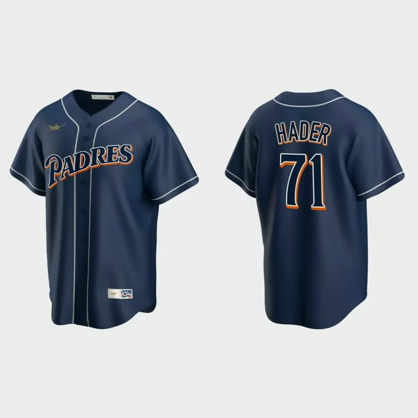 Josh Hader San Diego Padres Cooperstown Collection Jersey – Navy
