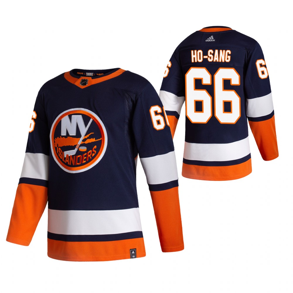 Josh Ho-Sang New York Islanders Reverse Retro Blue Men's Jersey Authentic