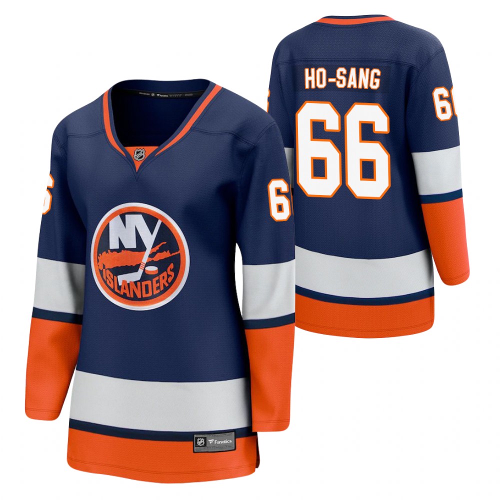 Josh Ho-Sang New York Islanders Reverse Retro Blue Women Jersey