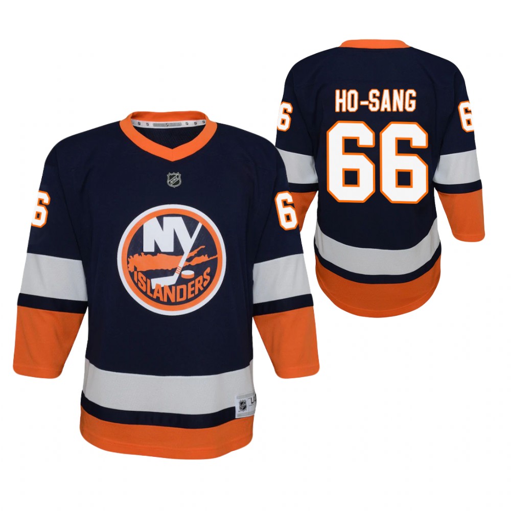 Josh Ho-Sang New York Islanders Reverse Retro Blue Youth Jersey