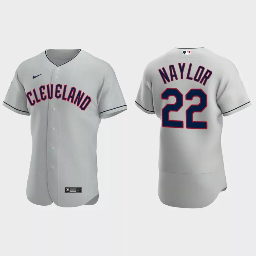 Josh Naylor Cleveland Guardians 2022 Authentic Road Jersey – Gray