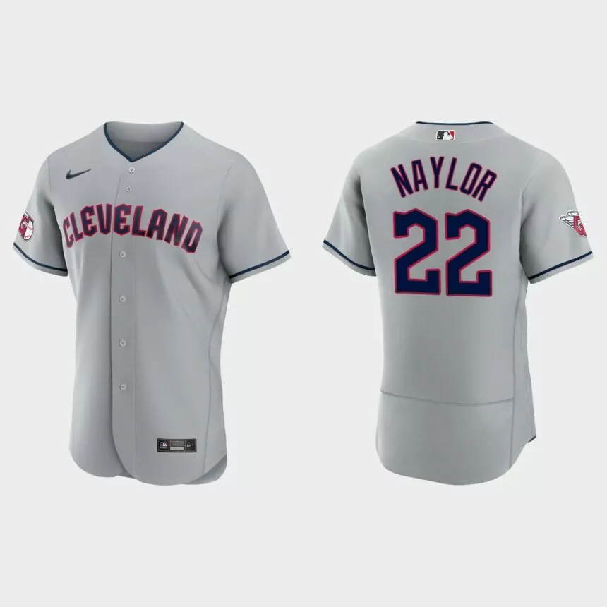 Josh Naylor Cleveland Guardians Authentic Jersey – Gray