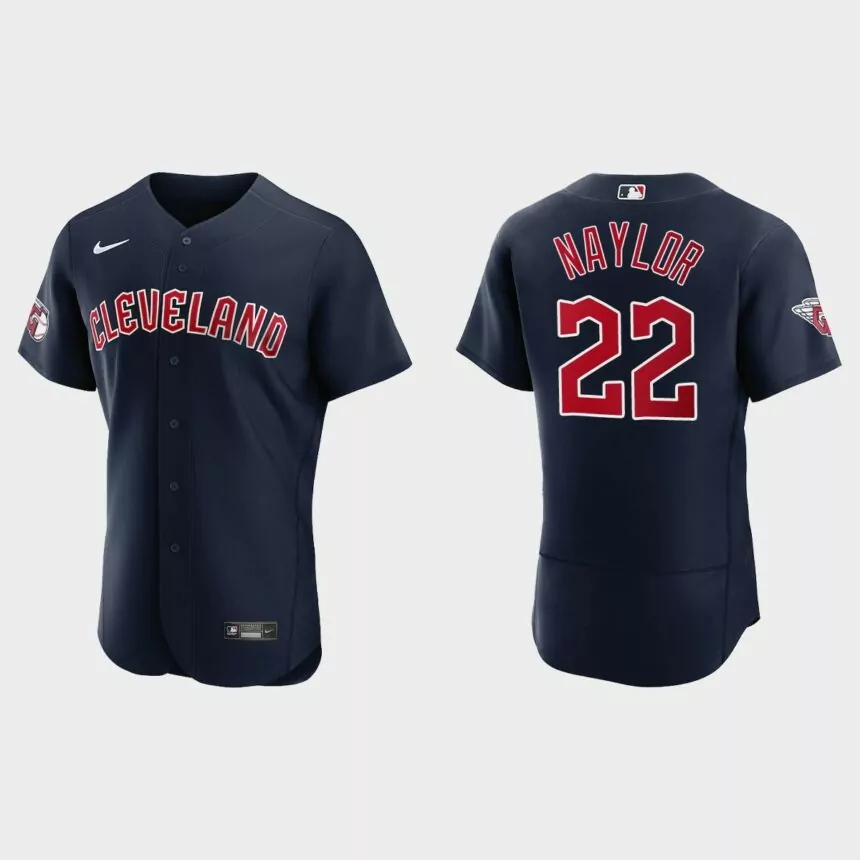 Josh Naylor Cleveland Guardians Authentic Jersey – Navy