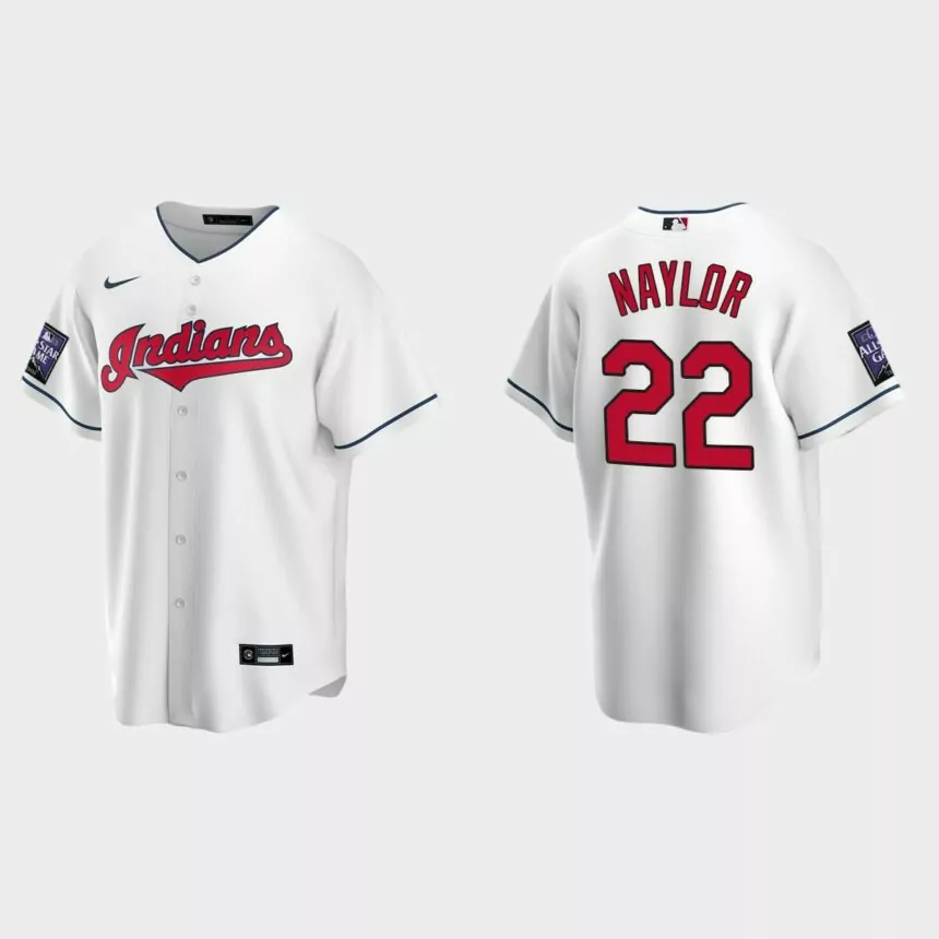 Josh Naylor Cleveland Indians 2021 All-Star Game Home Replica Jersey – White