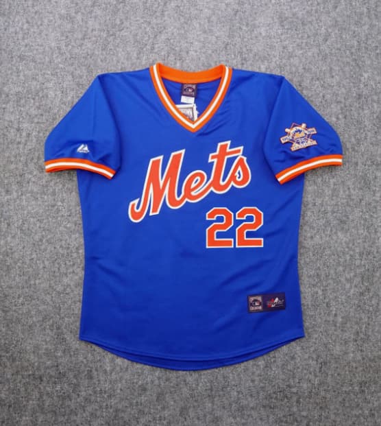 Juan Soto 1986 New York Mets Men's Alternate Blue 25th Cooperstown Jersey