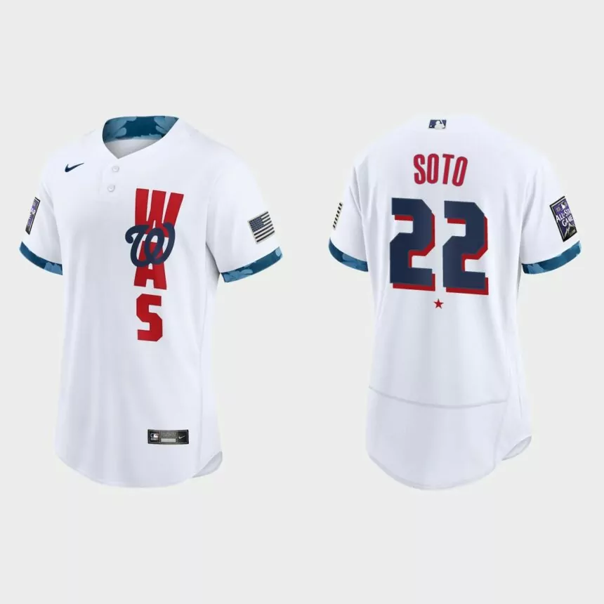 Juan Soto Washington Nationals 2021 MLB All-Star Game Authentic Jersey – White