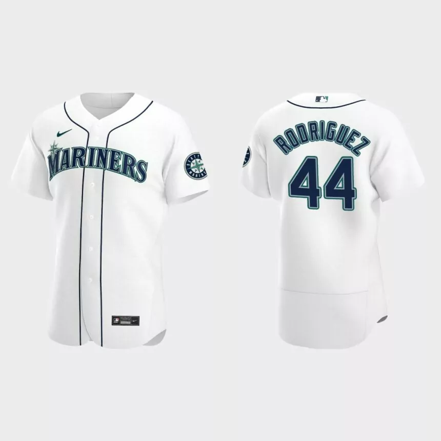Julio Rodriguez Seattle Mariners Authentic Home Jersey – White
