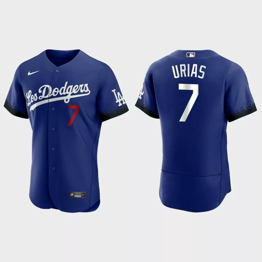 Julio Urias Los Angeles Dodgers 2021 City Connect Authentic Jersey – Royal