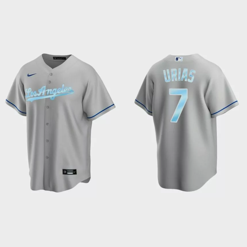 Julio Urias Los Angeles Dodgers 2022 Father’s Day Gift Replica Jersey – Gray