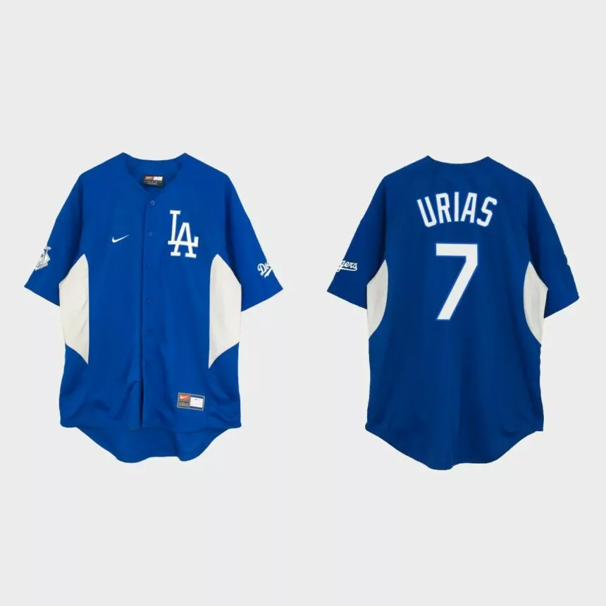 Julio Urias Los Angeles Dodgers Vintage Baseball Jersey – Royal