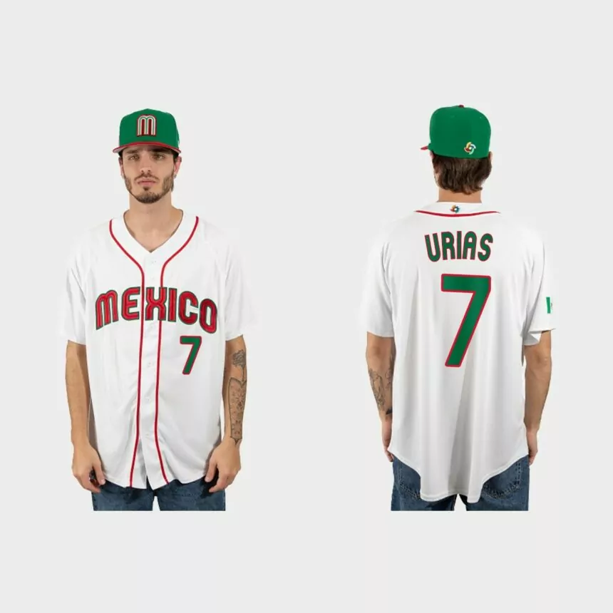 Julio Urias Mexico Baseball 2023 World Baseball Classic Jersey – White