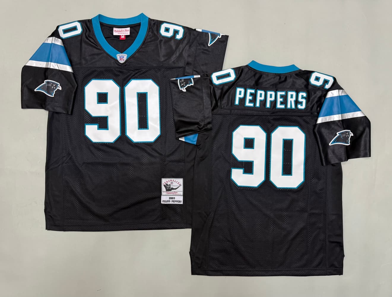 Julius Peppers Carolina Panthers #90 Black   NFL Football Jersey